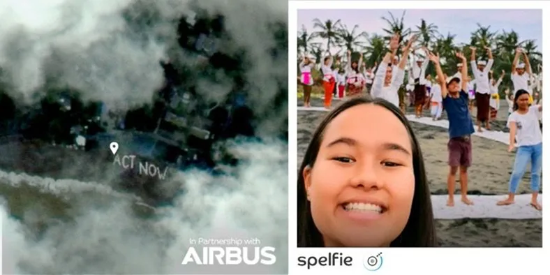 spelfie-app – mobile marketing reads Spelfie @Bali