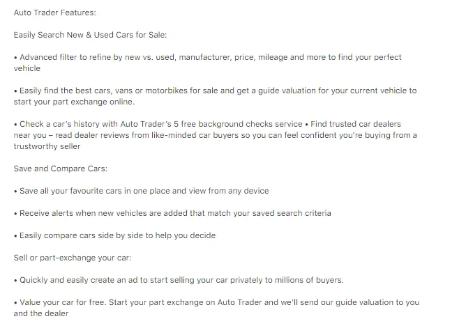 autotrader-app-features – mobile marketing reads