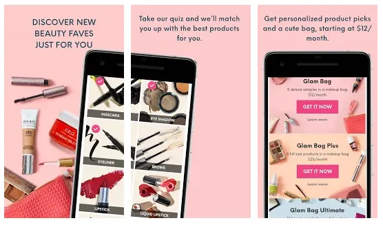 ipsy-app-screenshots – mobile marketing reads
