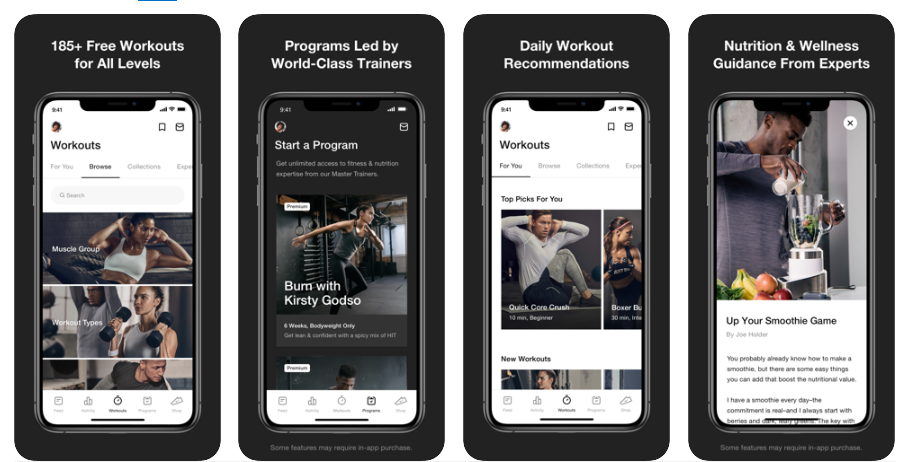Best Fitness Apps For iOS: Nike Training Club | Mobile Marketing Reads