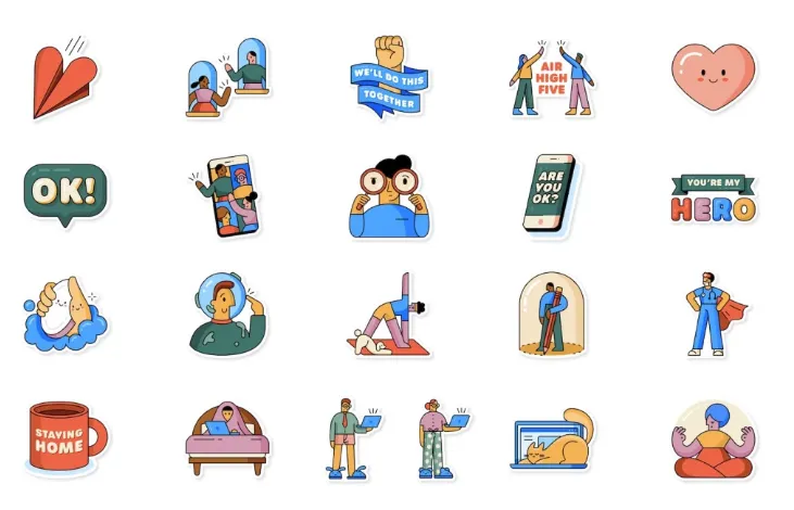 together-at-home-sticker-pack – mobile marketing reads