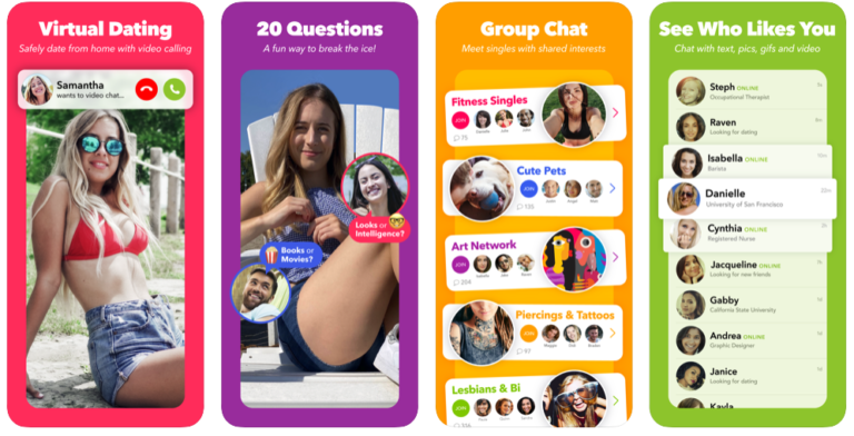 Marketing dating app