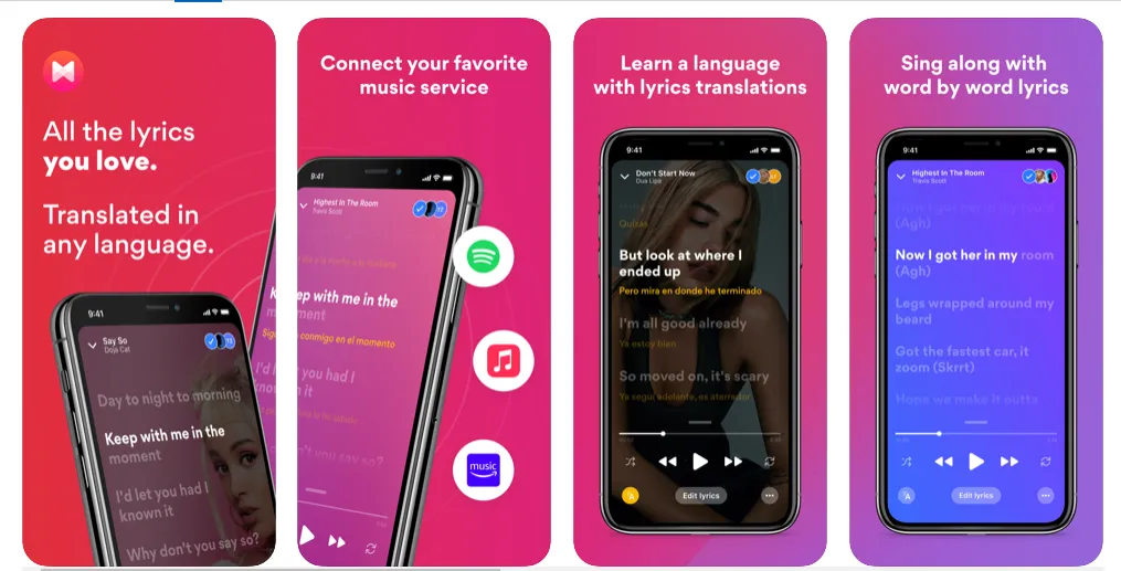 musixmatch-lyrics-app – mobile marketing reads
