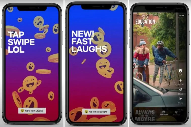 netflix-fast-laughs – mobile marketing reads