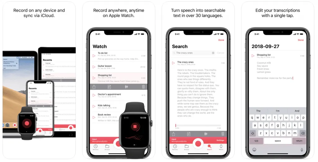 just-press-record-speech-to-text-app – mobile marketing reads