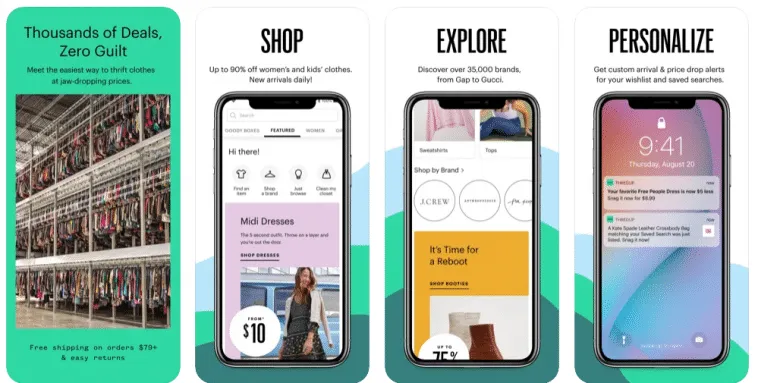 thredup-app – mobile marketing reads