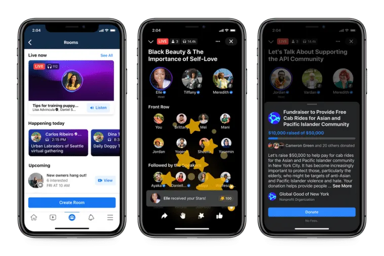 facebook-live-audio-rooms – mobile marketing reads