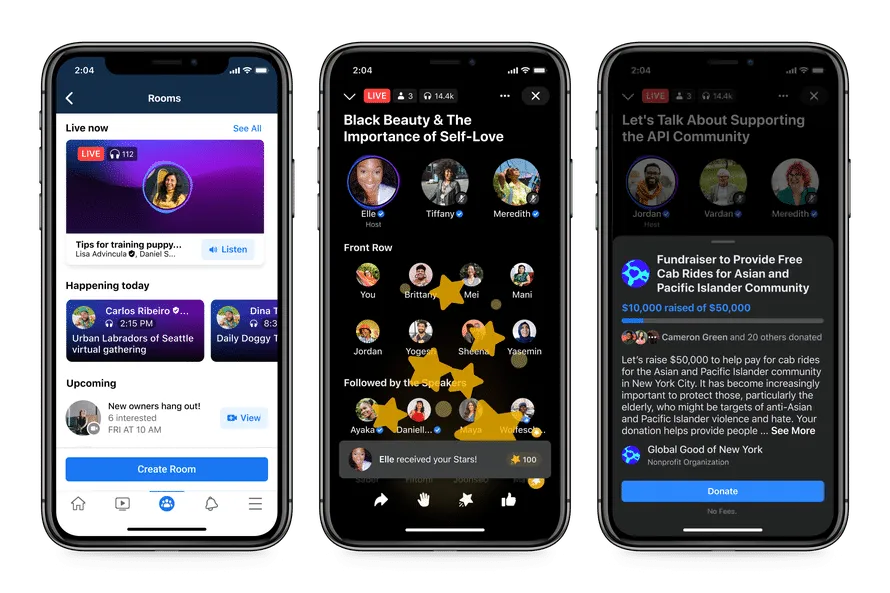 facebook-live-audio-rooms – mobile marketing reads