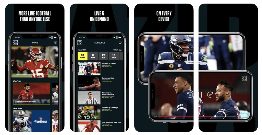 dazn-live-sports-streaming-app – mobile marketing reads