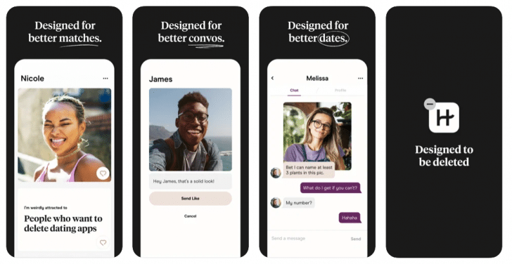 Marketing dating app