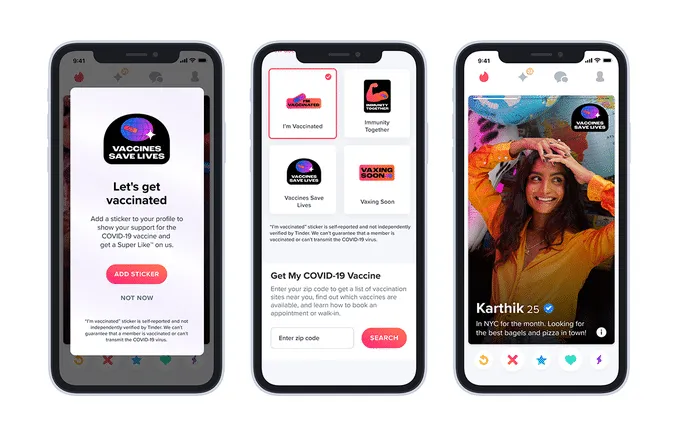 covid-tinder – mobile marketing reads