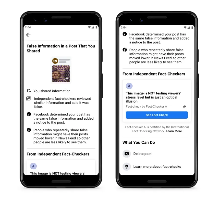 facebook-false-information-pop-up – mobile marketing reads