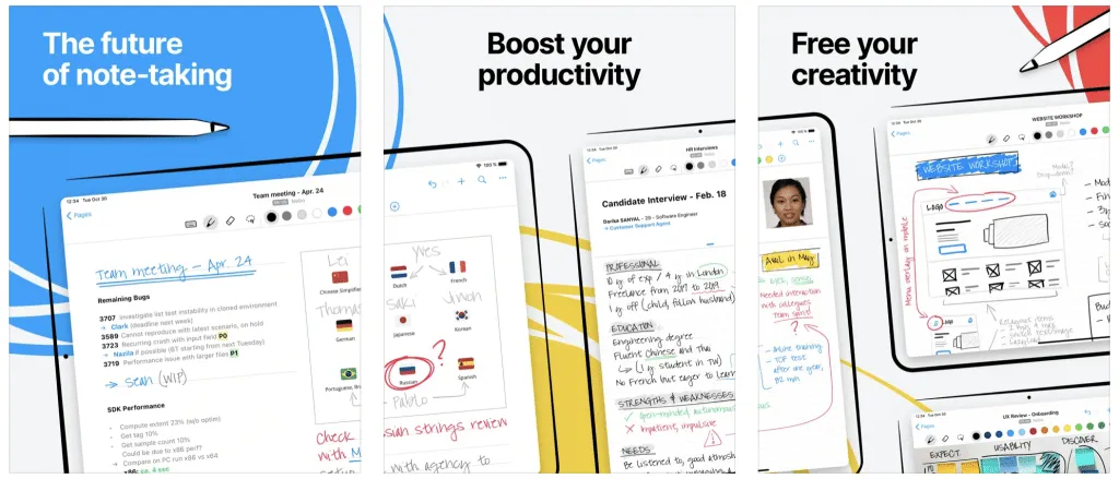nebo-note-taking-app – mobile marketing reads