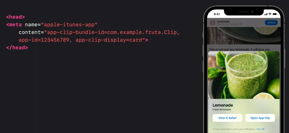 safari-app-clip-website-code – mobile marketing reads