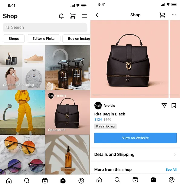 instagram-ads-in-shop-tab – mobile marketing reads
