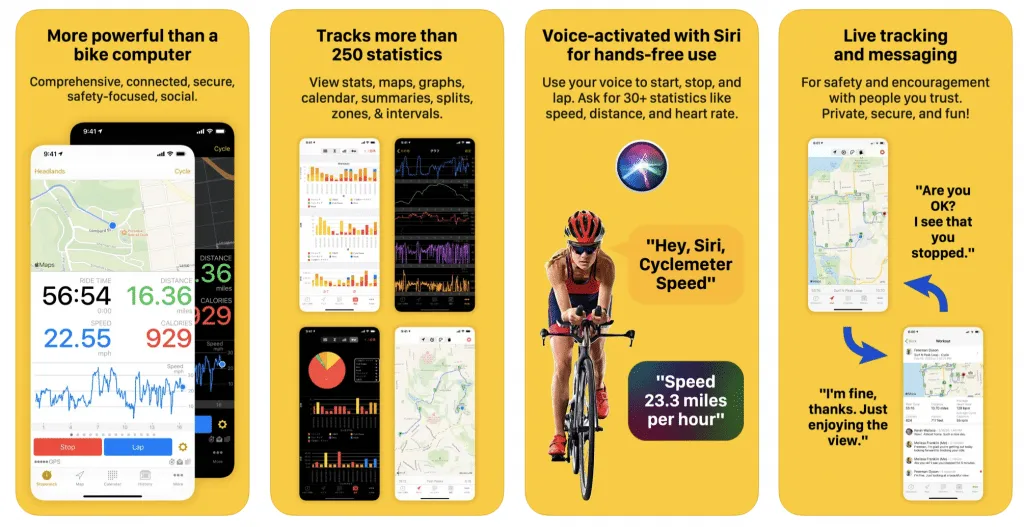 cyclemeter – mobile marketing reads