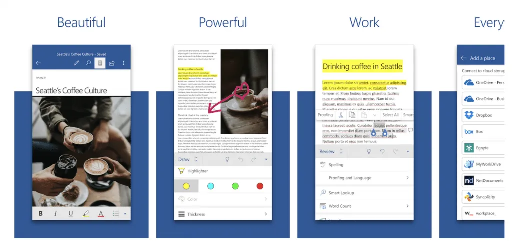 microsoft-word – mobile marketing reads