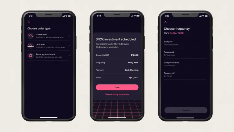 robinhood-recurring-crypto – mobile marketing reads