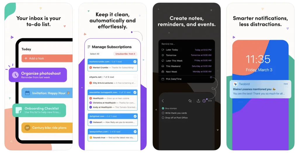 twobird-app – mobile marketing reads