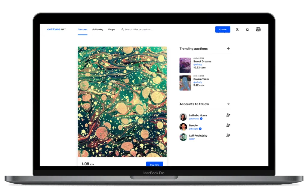 coinbase-nft2 – mobile marketing reads