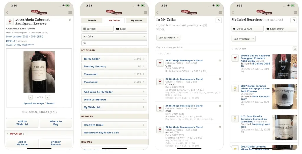 cellartracker – mobile marketing reads