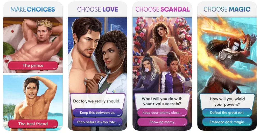 choices – mobile marketing reads