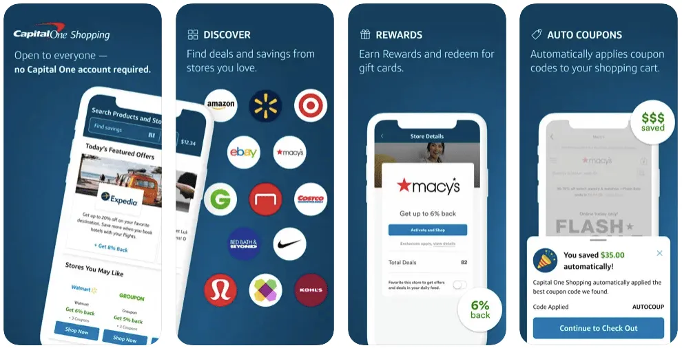 capital-one-shopping – mobile marketing reads