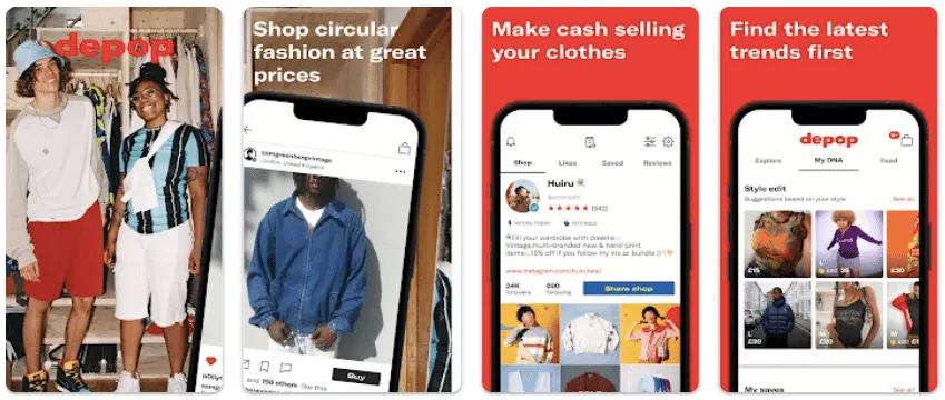 depop – mobile marketing reads