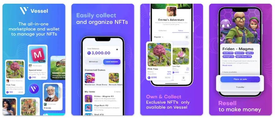 vessel-nft-marketplace-app – mobile marketing reads