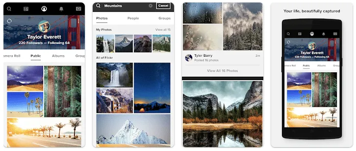 flickr – mobile marketing reads