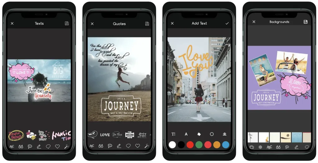 font-candy-style-text-on-photo – mobile marketing reads