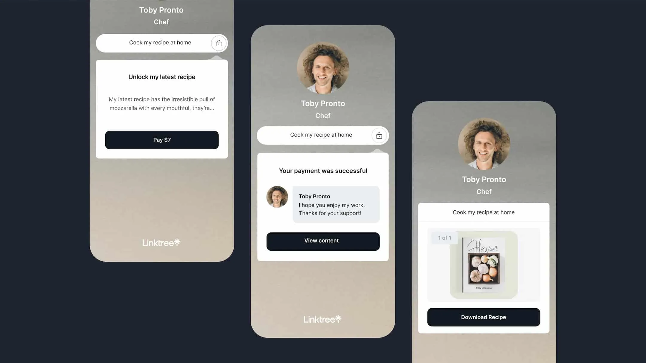 linktree-payment-lock – mobile marketing reads