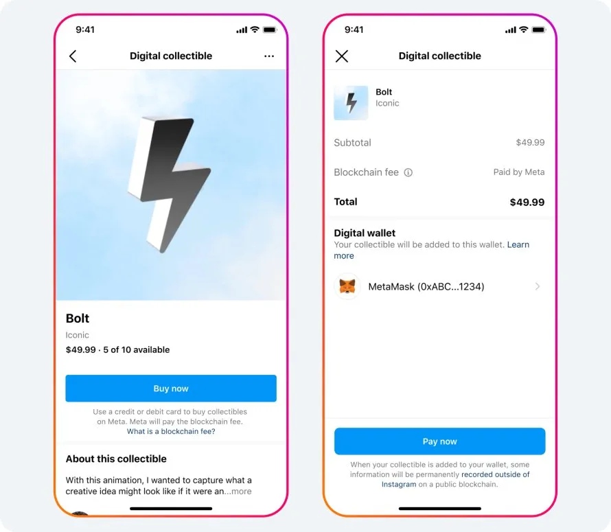 selling-nfts-on-instagram – mobile marketing reads