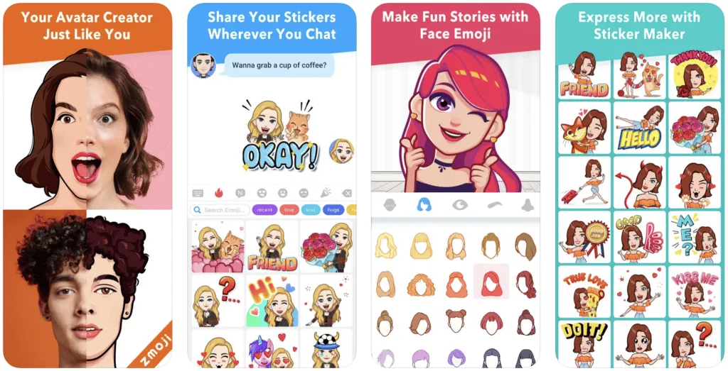 avatar-cartoon-maker-zmoji – mobile marketing reads