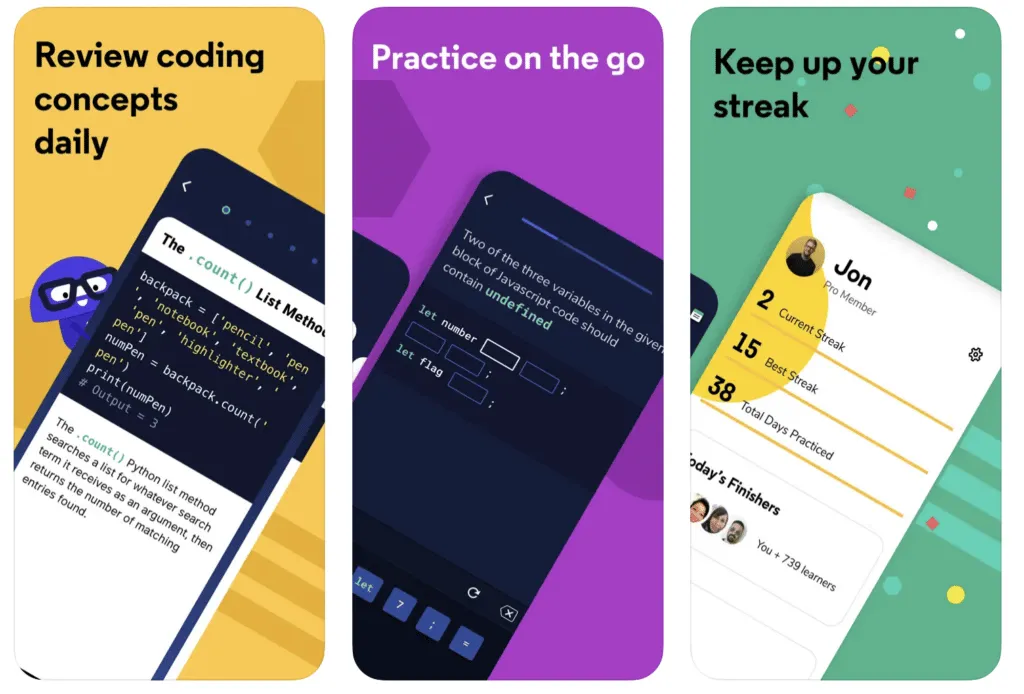 codecademy-go – mobile marketing reads