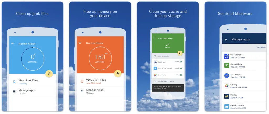 norton-clean – mobile marketing reads