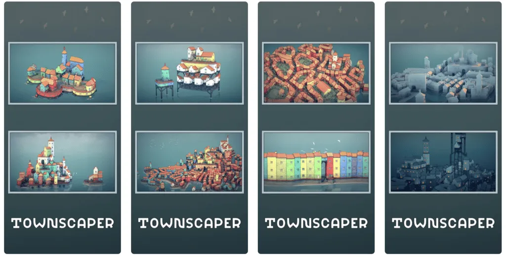 townscaper – mobile marketing reads