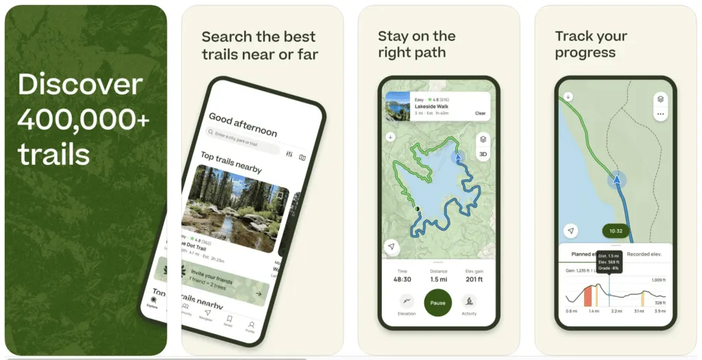 alltrails – mobile marketing reads