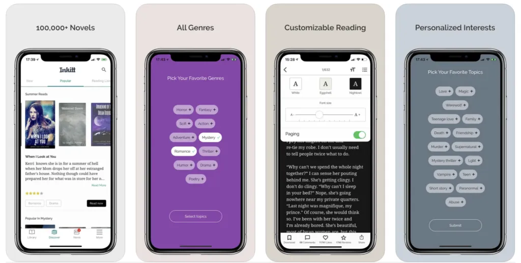 inkitt – mobile marketing reads