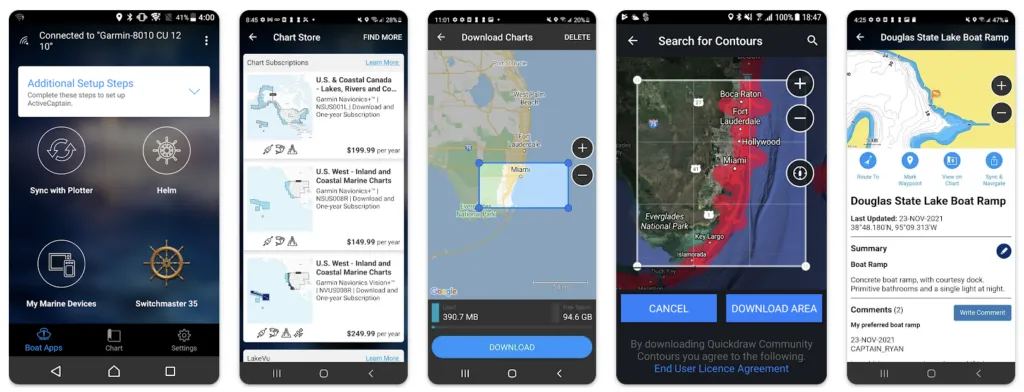 garmin-activecaptain® – mobile marketing reads
