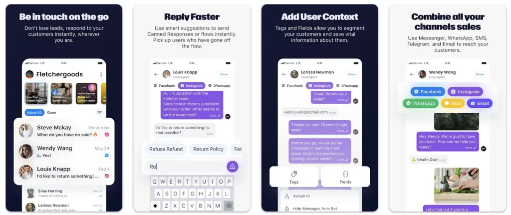 manychat – mobile marketing reads