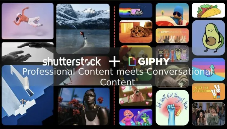 shutterstock and giphy – mobile marketing reads
