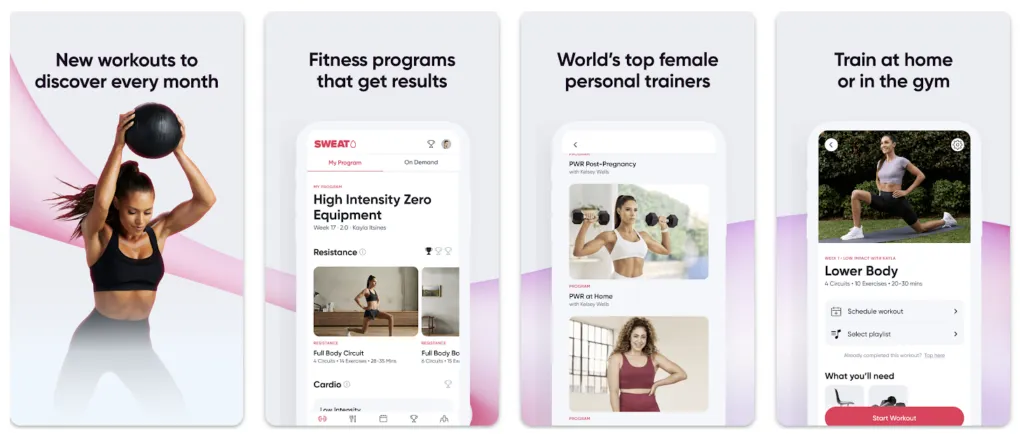 sweat-fitness-app-for-women – mobile marketing reads