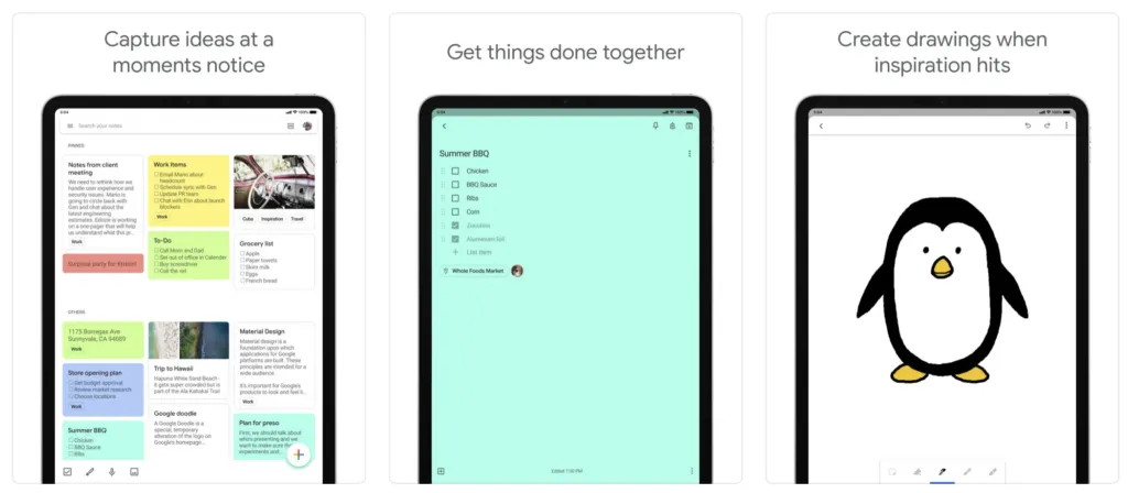 google-keep – mobile marketing reads