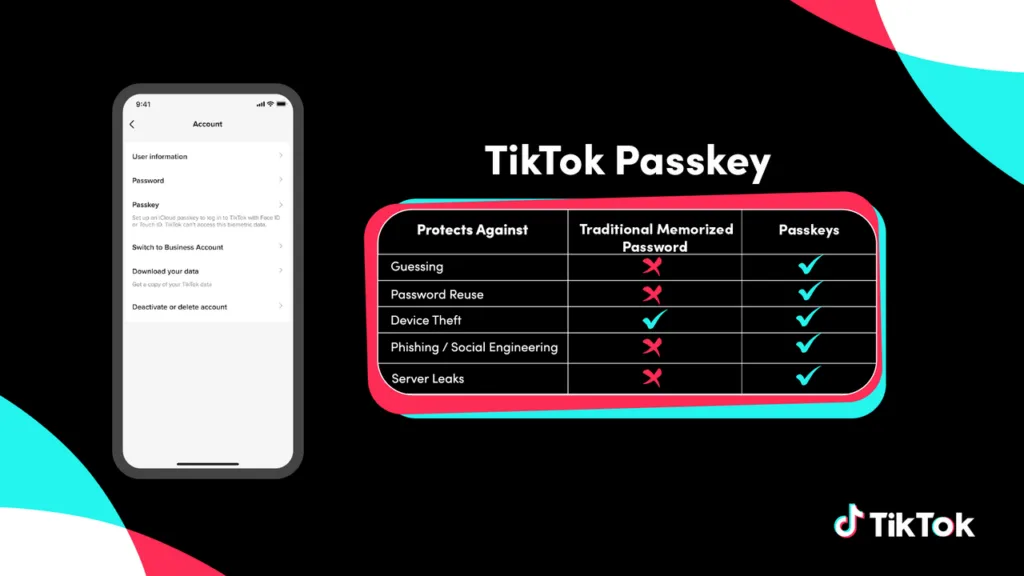 tiktok-passkeys-on-ios-vs-traditional-passwords – mobile marketing reads