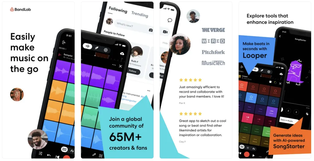 bandlab – mobile marketing reads