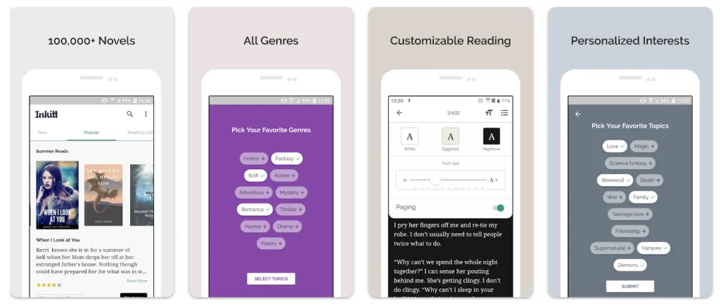 inkitt – mobile marketing reads