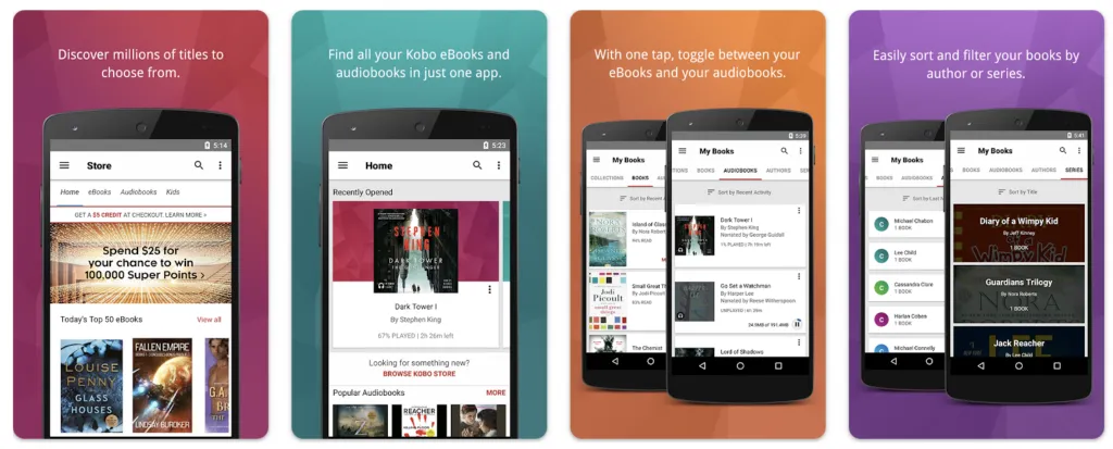 kobo-books – mobile marketing reads