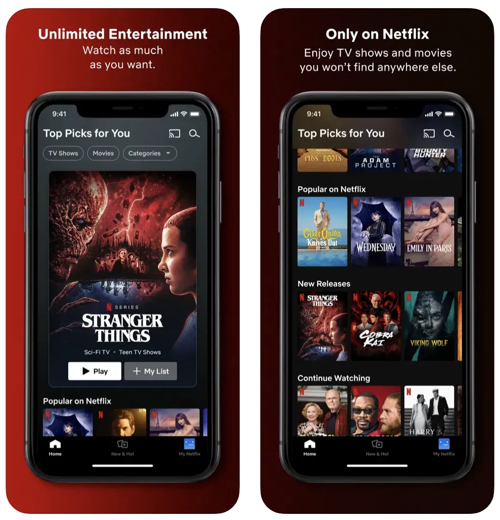 netflix – mobile marketing reads