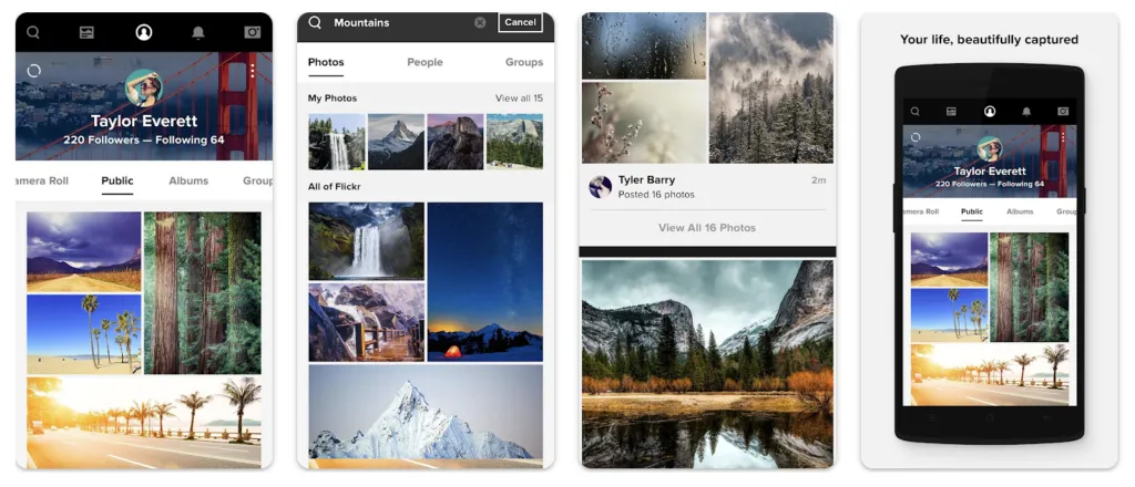 flickr – mobile marketing reads